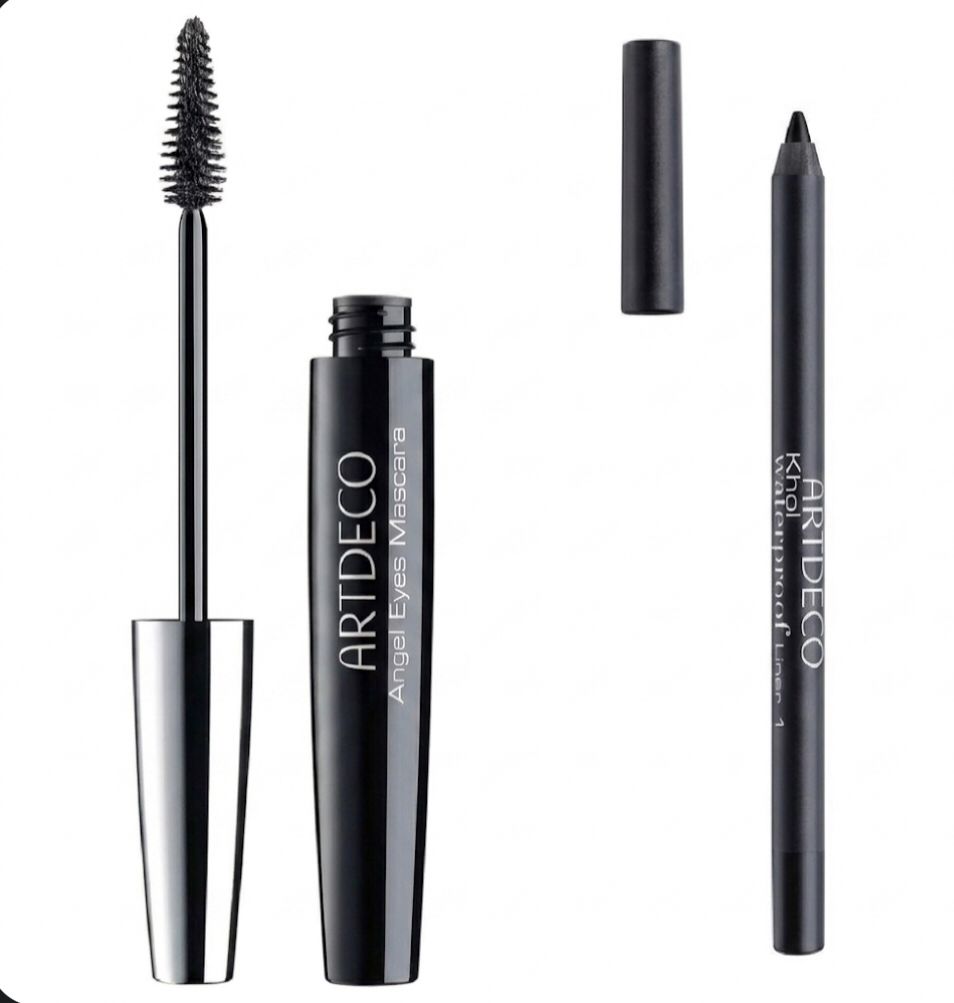 ARTDECO ANGEL EYES MASCARA & KHOL WATERPROOF LINER (Free offer) أرديكو ماسكارا للرموش مع عرض كحل مجاني